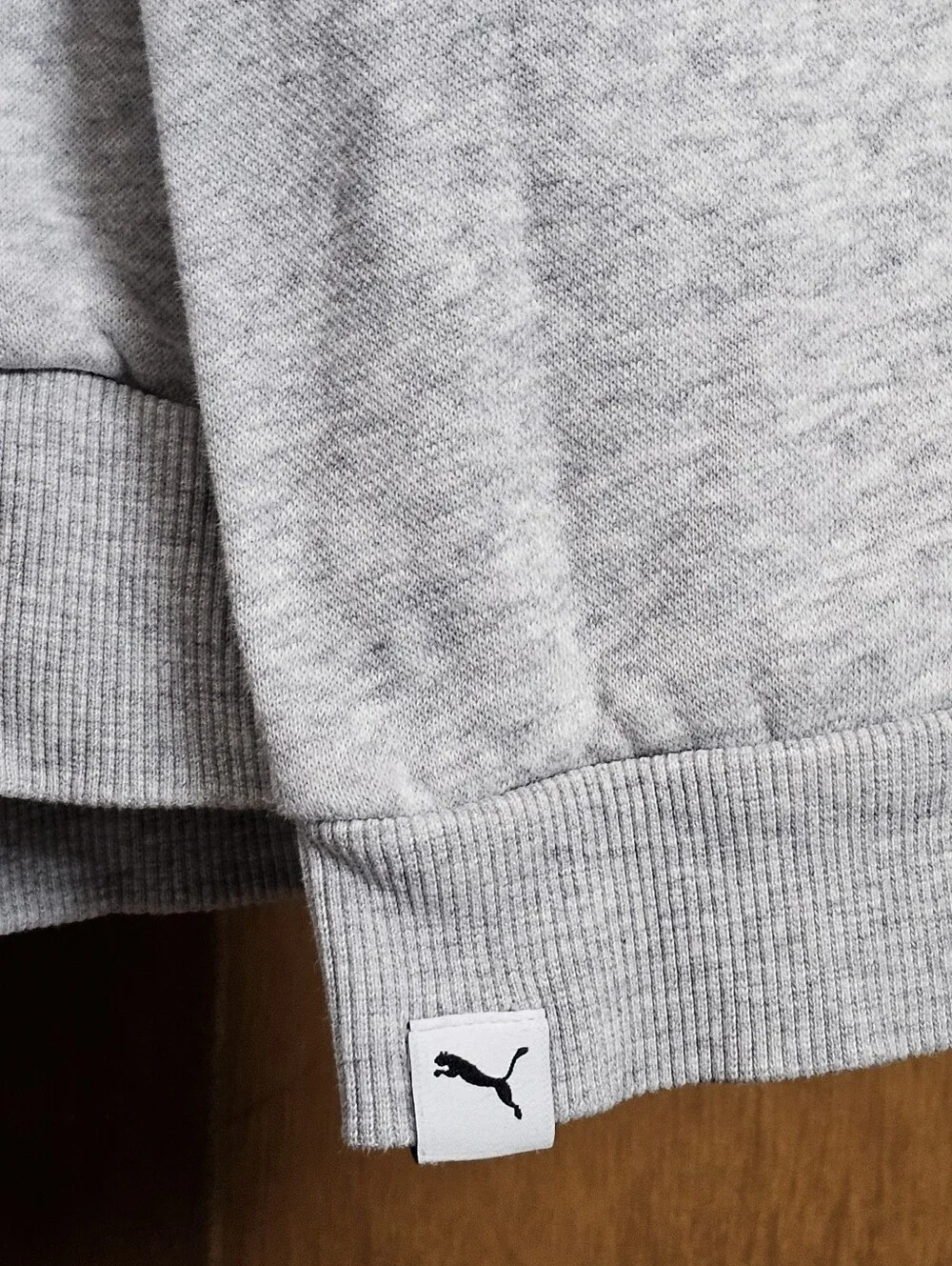 Big Boys kids Gray Grey Puma hoodie Hooded Pullover sweatshirt size XL youth